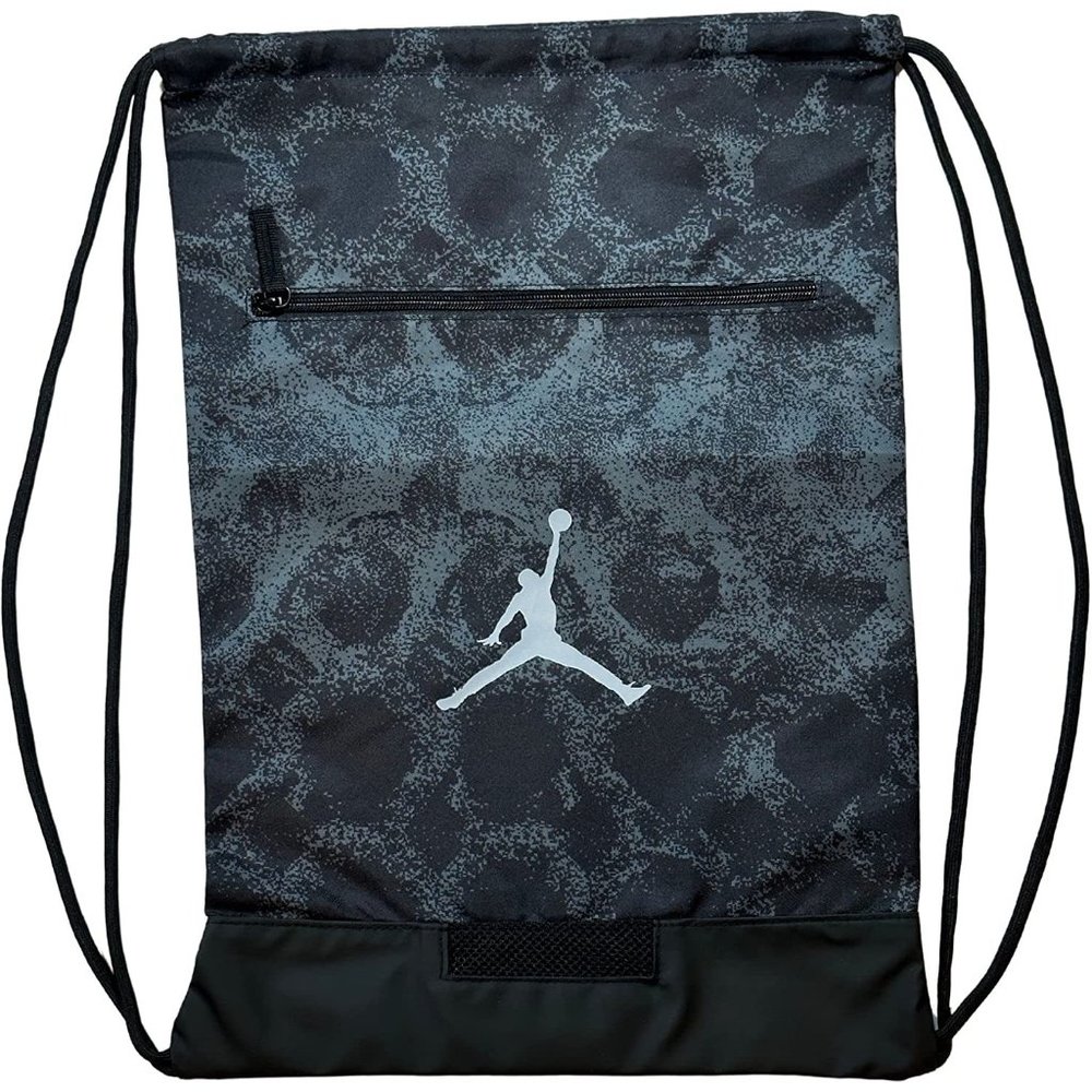 Jordan Big Boys Pivot Drawstring Sack Bag Black (9A0746-KK2) Nike